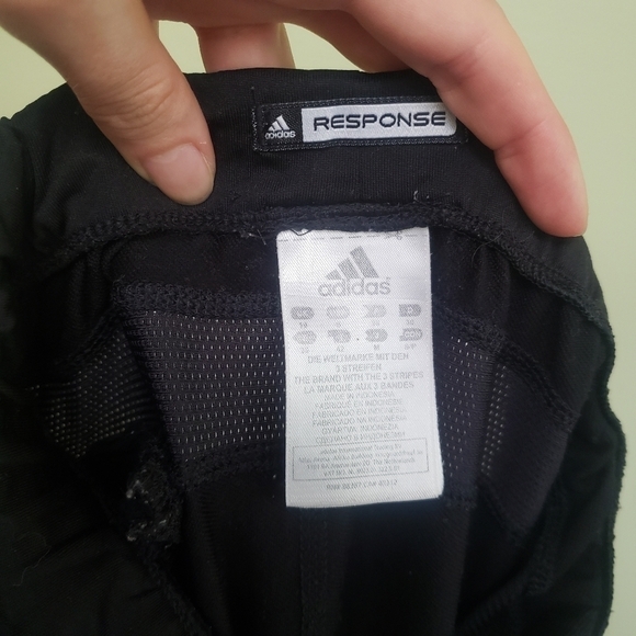 Adidas Response Leggings with Ankle Zip and Mesh Cut-Outs Size S - Picture 9 of 15
